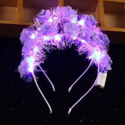 LED Headbands Light Up/Flashing Hair Bands Christmas Nightclub Party Decorations Hair Accessories for Child / Girls & Women
