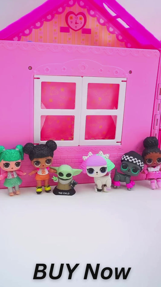 Duck Slide Toy Set, Funny Automatic Stair-Climbing Ducklings Cartoon Race Track Set Little Lovely Duck Slide Toy Escalator Toy with Lights and Music 3 Duck Included l Perfect Toddler Gift